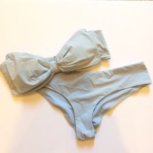 H&M bow front bikini